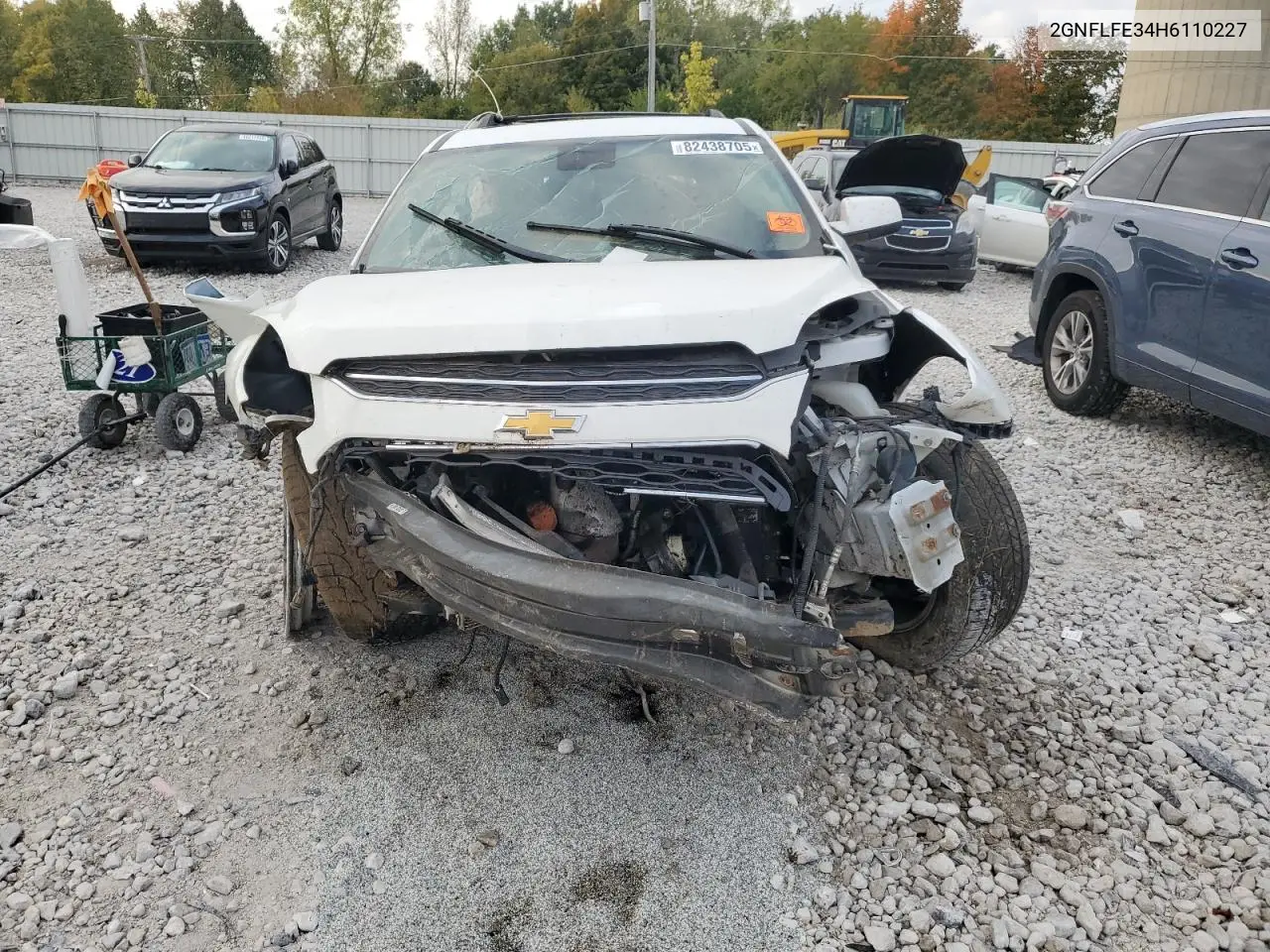 2GNFLFE34H6110227 2017 Chevrolet Equinox Lt