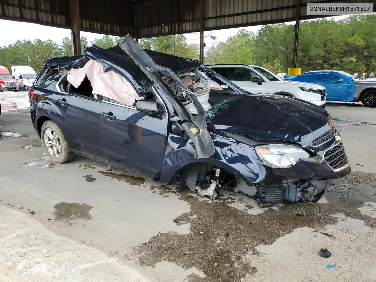 2GNALBEK8H1571597 2017 Chevrolet Equinox Ls