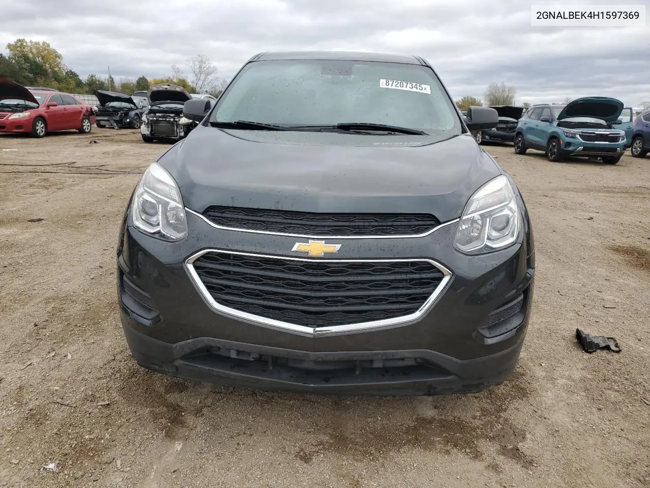 2GNALBEK4H1597369 2017 Chevrolet Equinox Ls