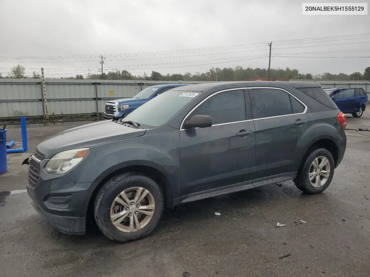 2GNALBEK5H1555129 2017 Chevrolet Equinox Ls