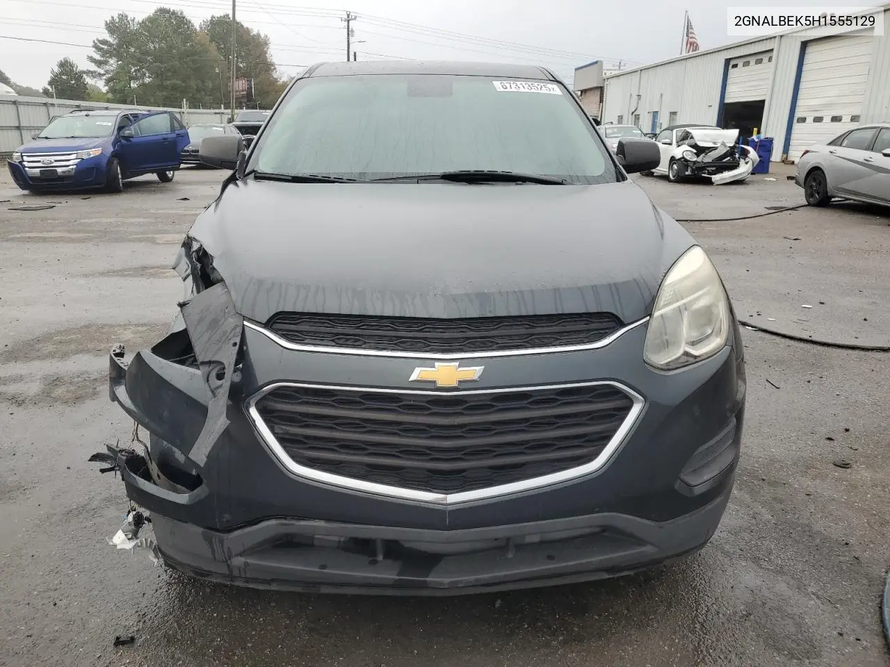 2GNALBEK5H1555129 2017 Chevrolet Equinox Ls