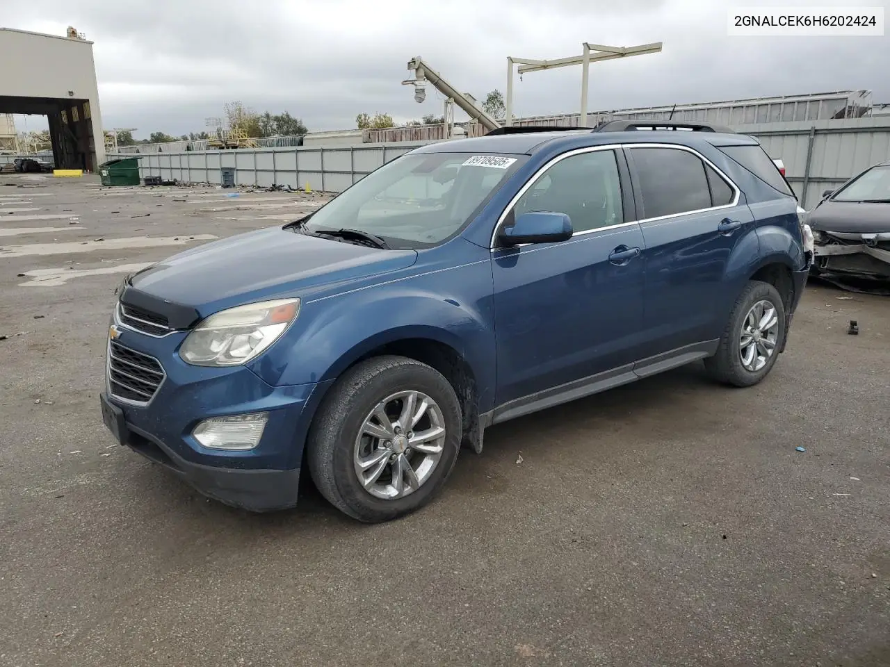 2GNALCEK6H6202424 2017 Chevrolet Equinox Lt
