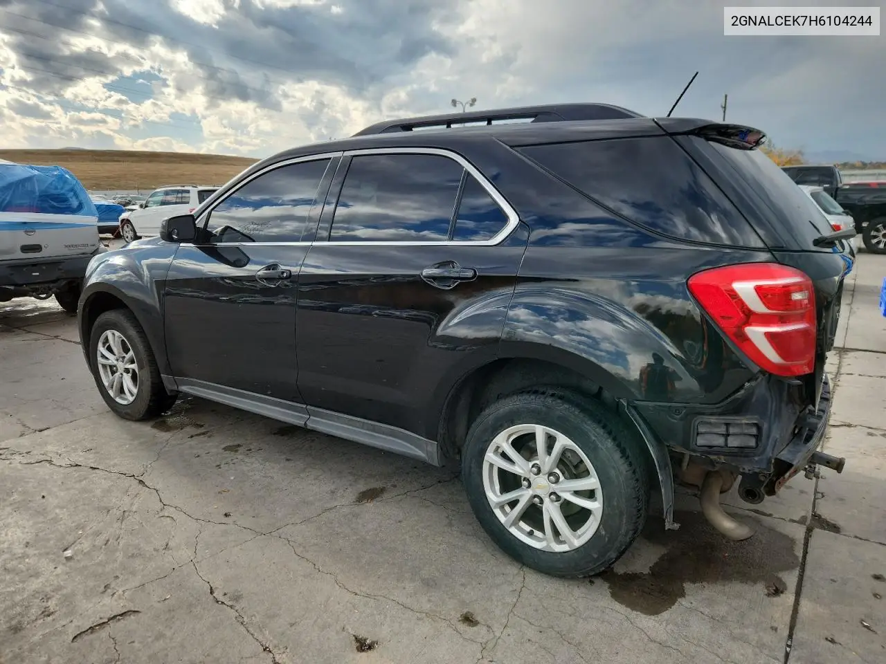 2GNALCEK7H6104244 2017 Chevrolet Equinox Lt