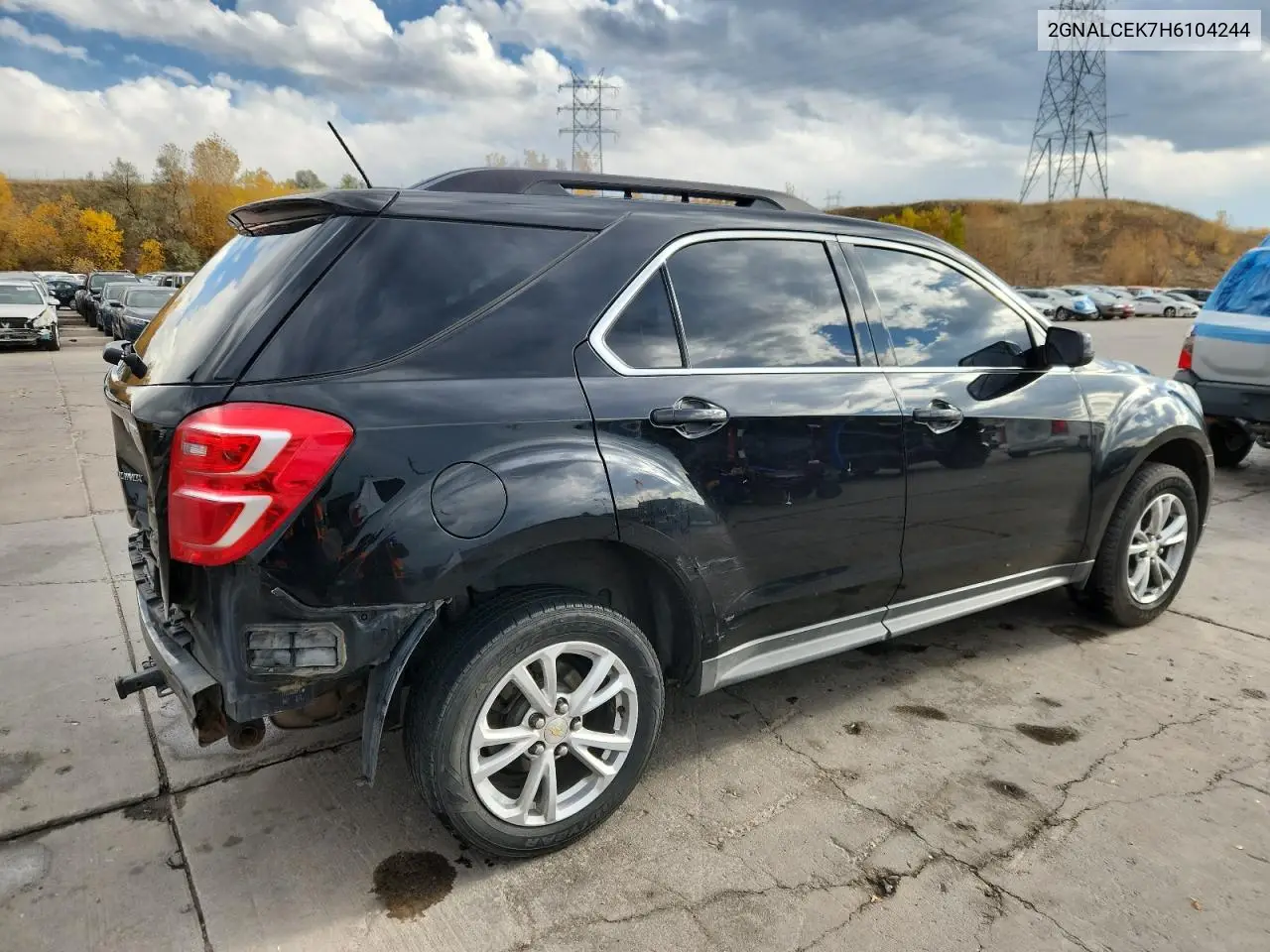 2GNALCEK7H6104244 2017 Chevrolet Equinox Lt