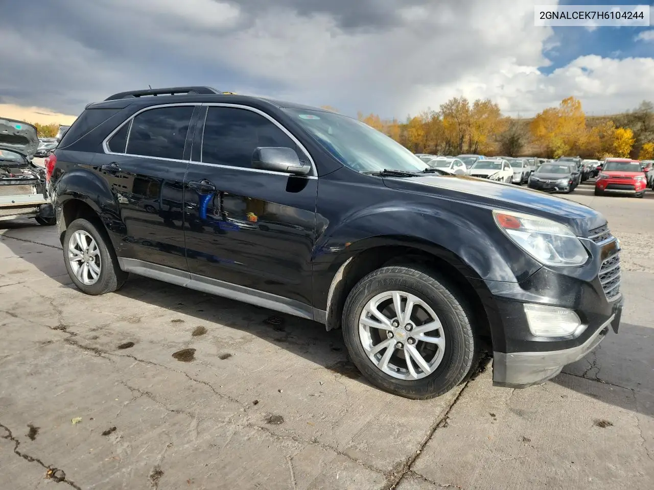2GNALCEK7H6104244 2017 Chevrolet Equinox Lt