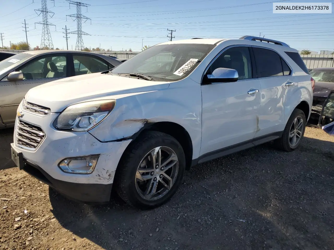 2GNALDEK2H6173378 2017 Chevrolet Equinox Premier