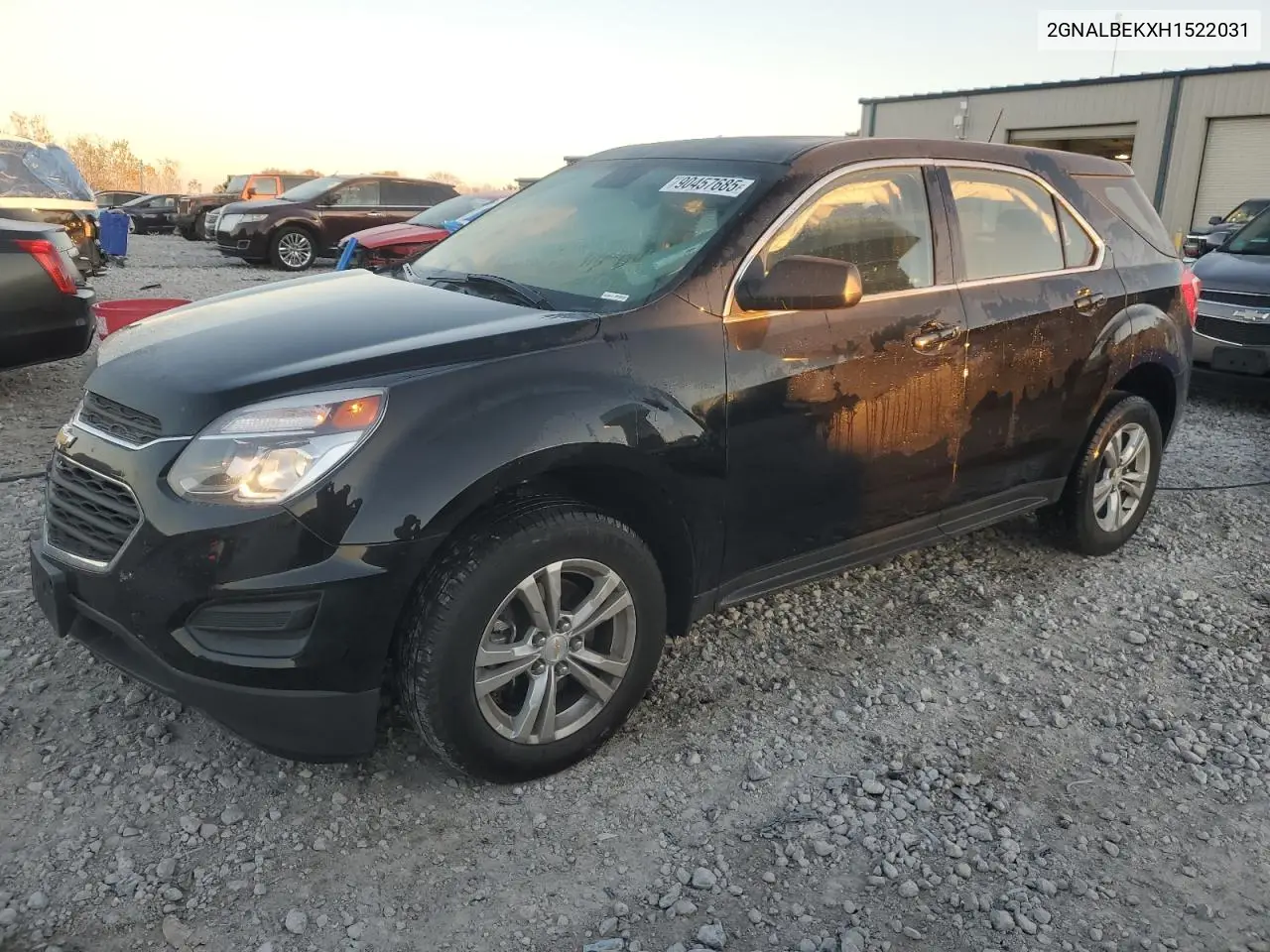 2GNALBEKXH1522031 2017 Chevrolet Equinox Ls