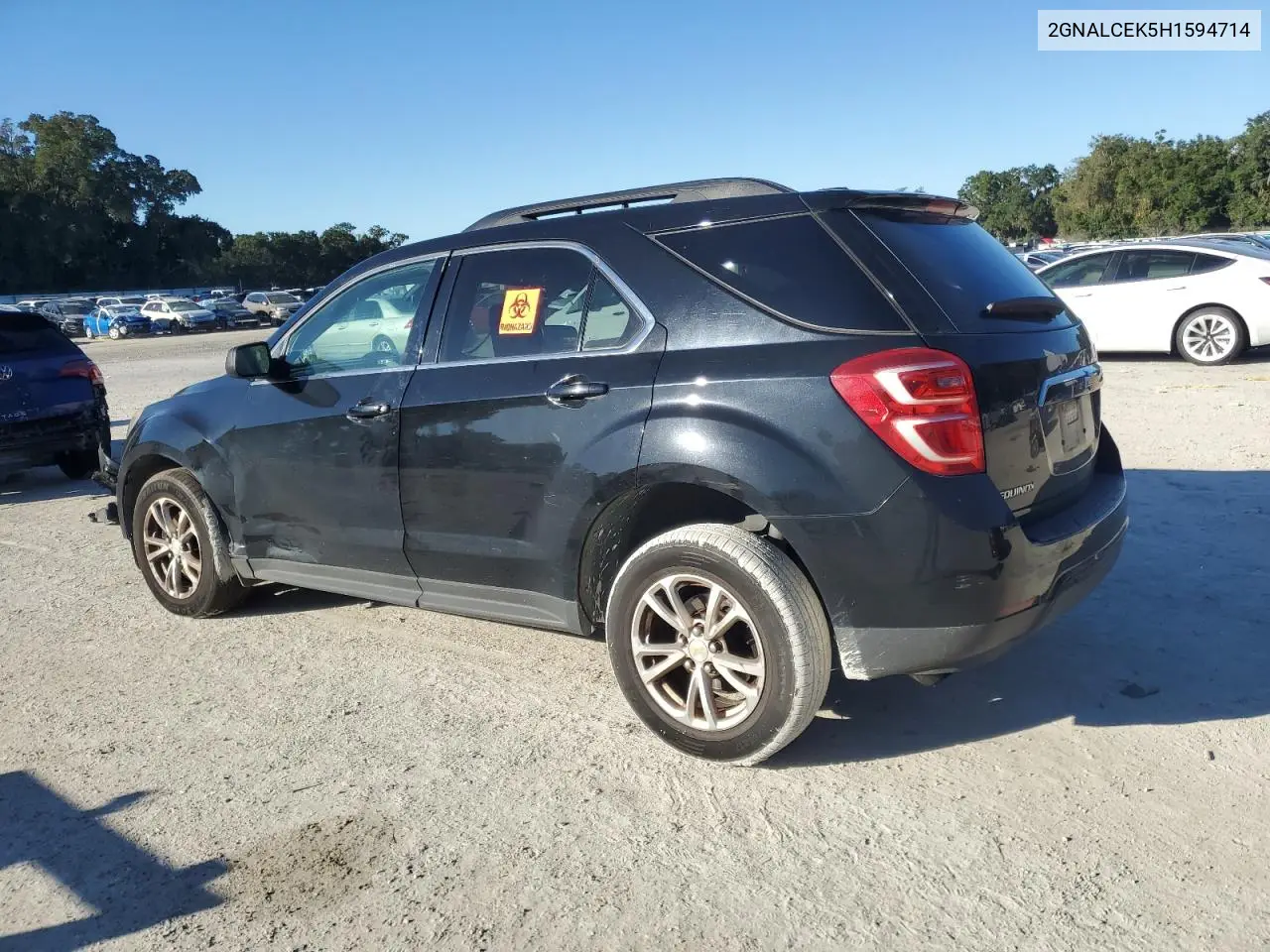 2GNALCEK5H1594714 2017 Chevrolet Equinox Lt