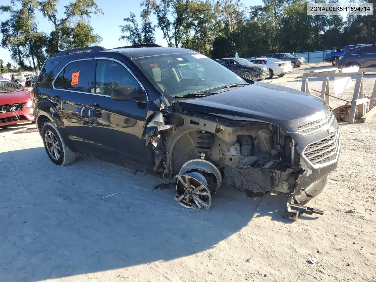 2GNALCEK5H1594714 2017 Chevrolet Equinox Lt