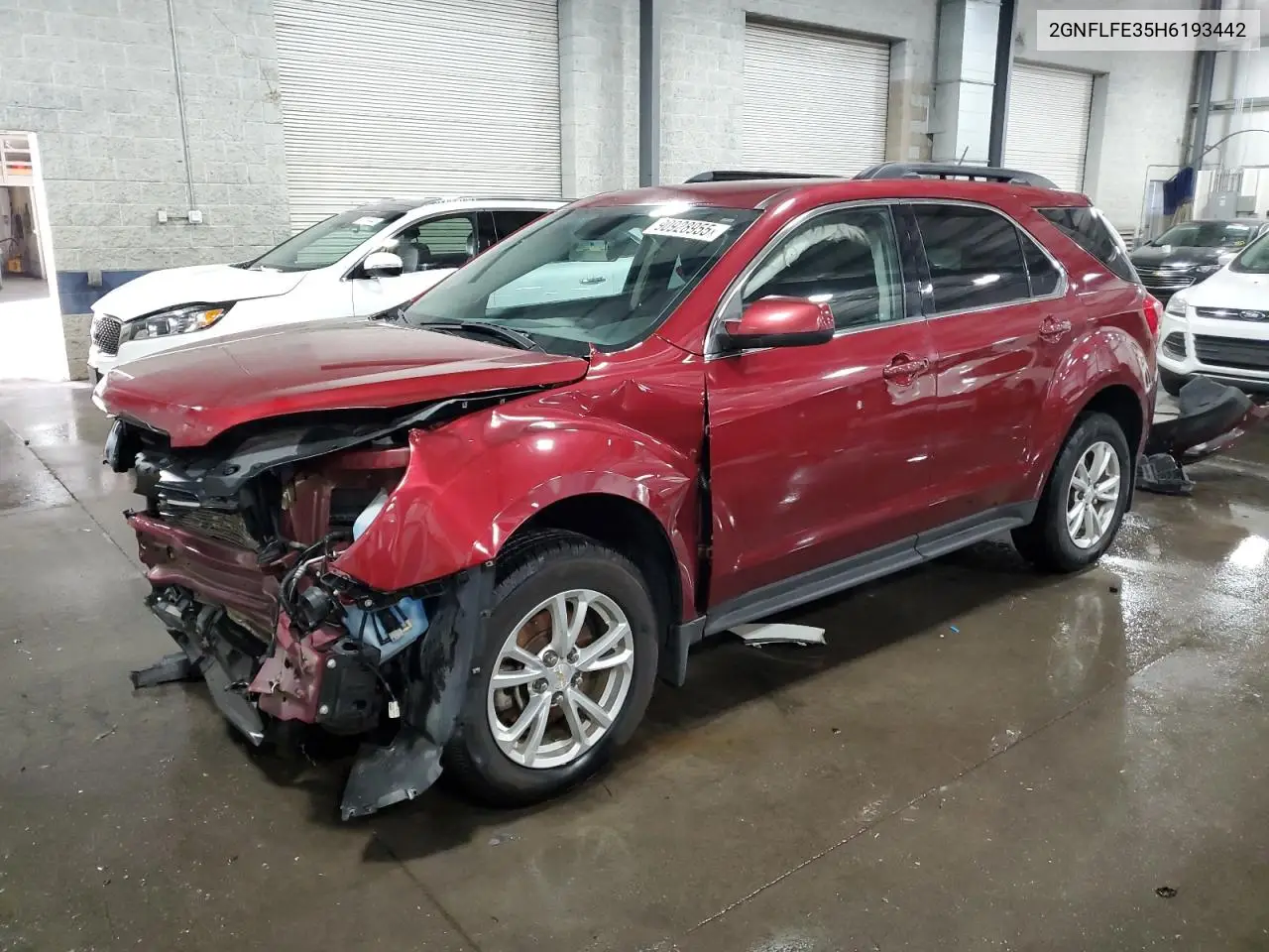2GNFLFE35H6193442 2017 Chevrolet Equinox Lt