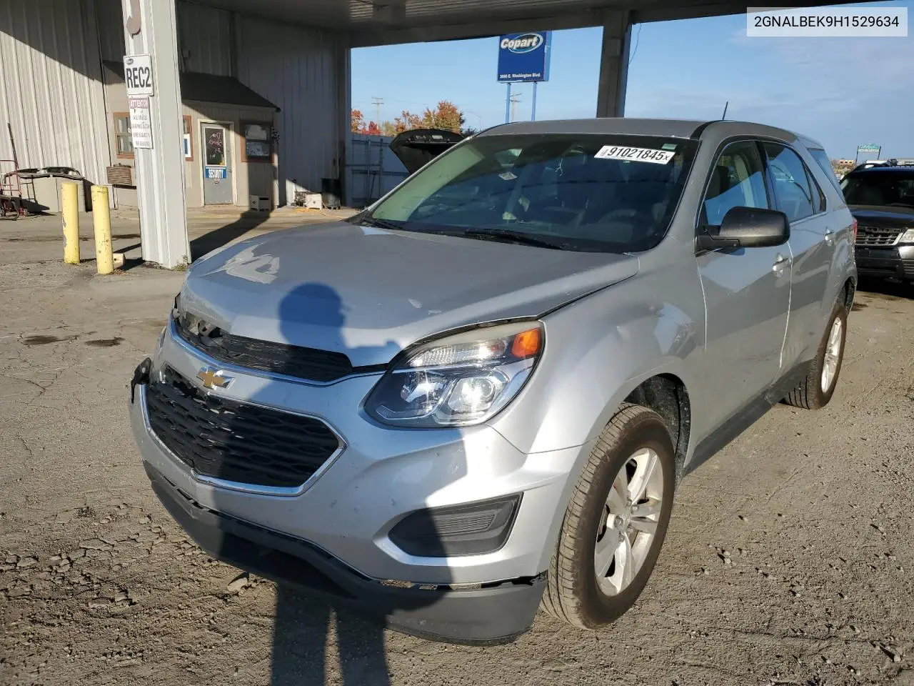 2GNALBEK9H1529634 2017 Chevrolet Equinox Ls