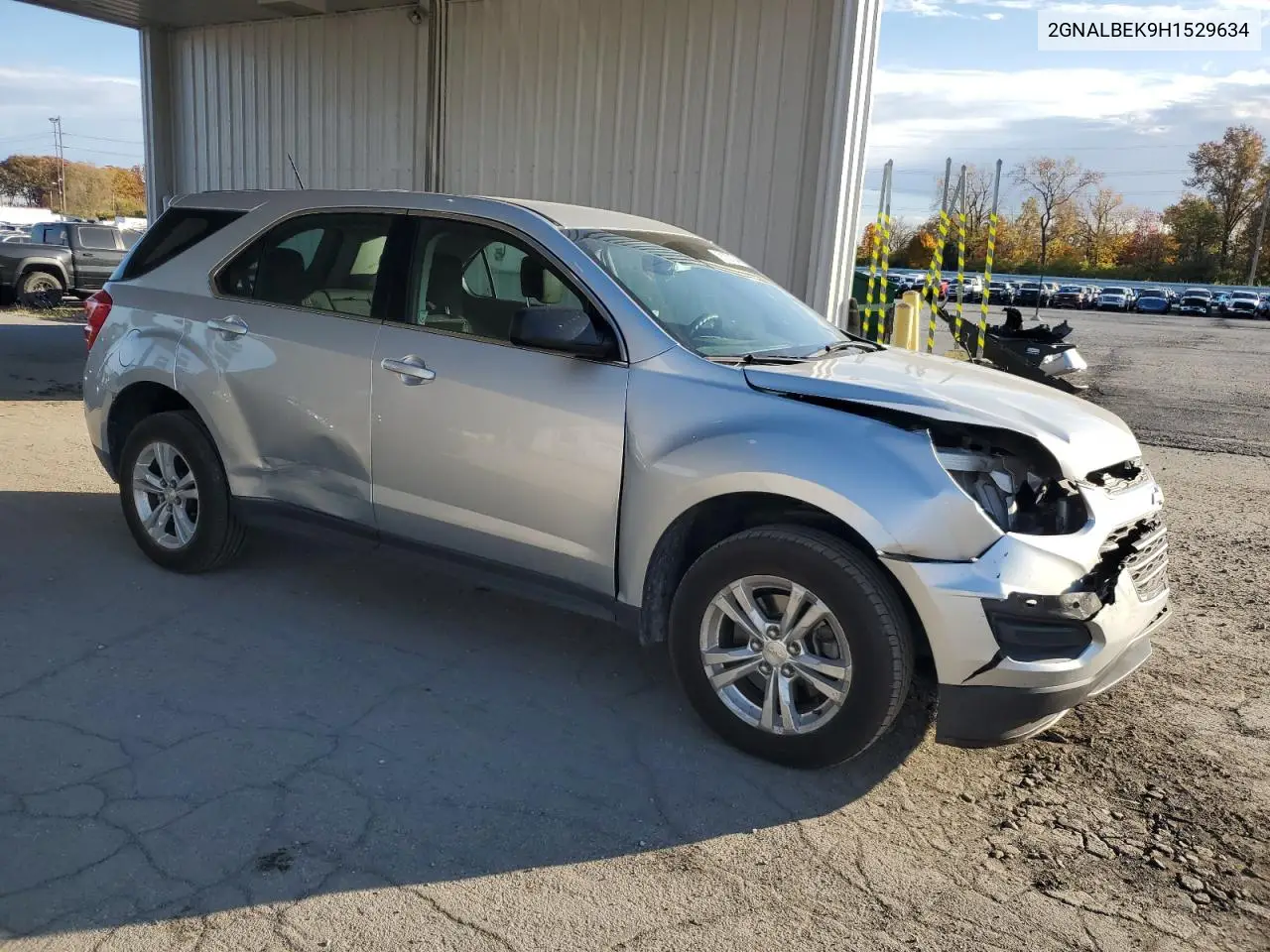2GNALBEK9H1529634 2017 Chevrolet Equinox Ls