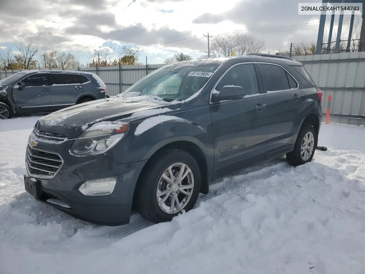 2GNALCEK4H1544743 2017 Chevrolet Equinox Lt