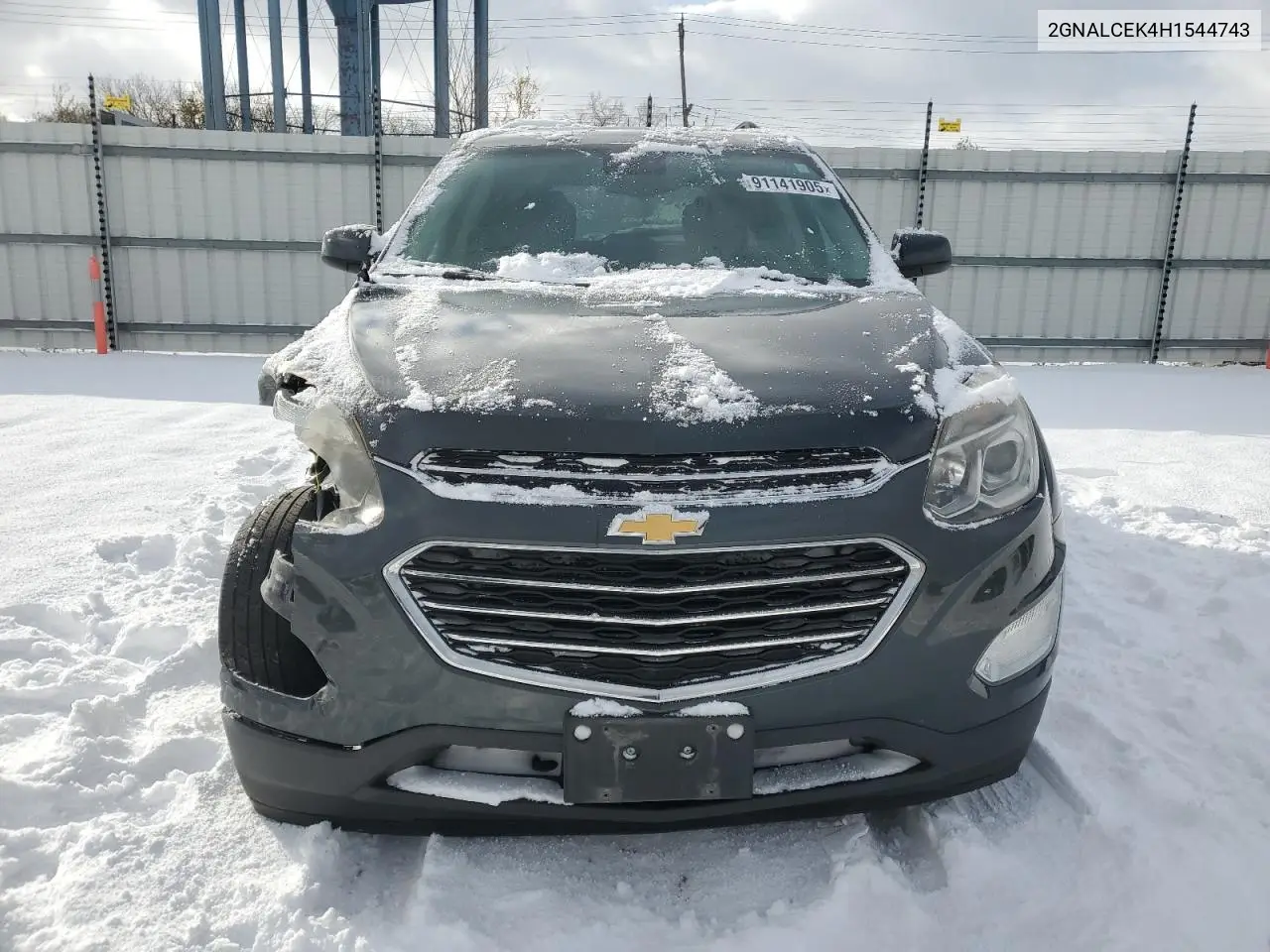 2GNALCEK4H1544743 2017 Chevrolet Equinox Lt