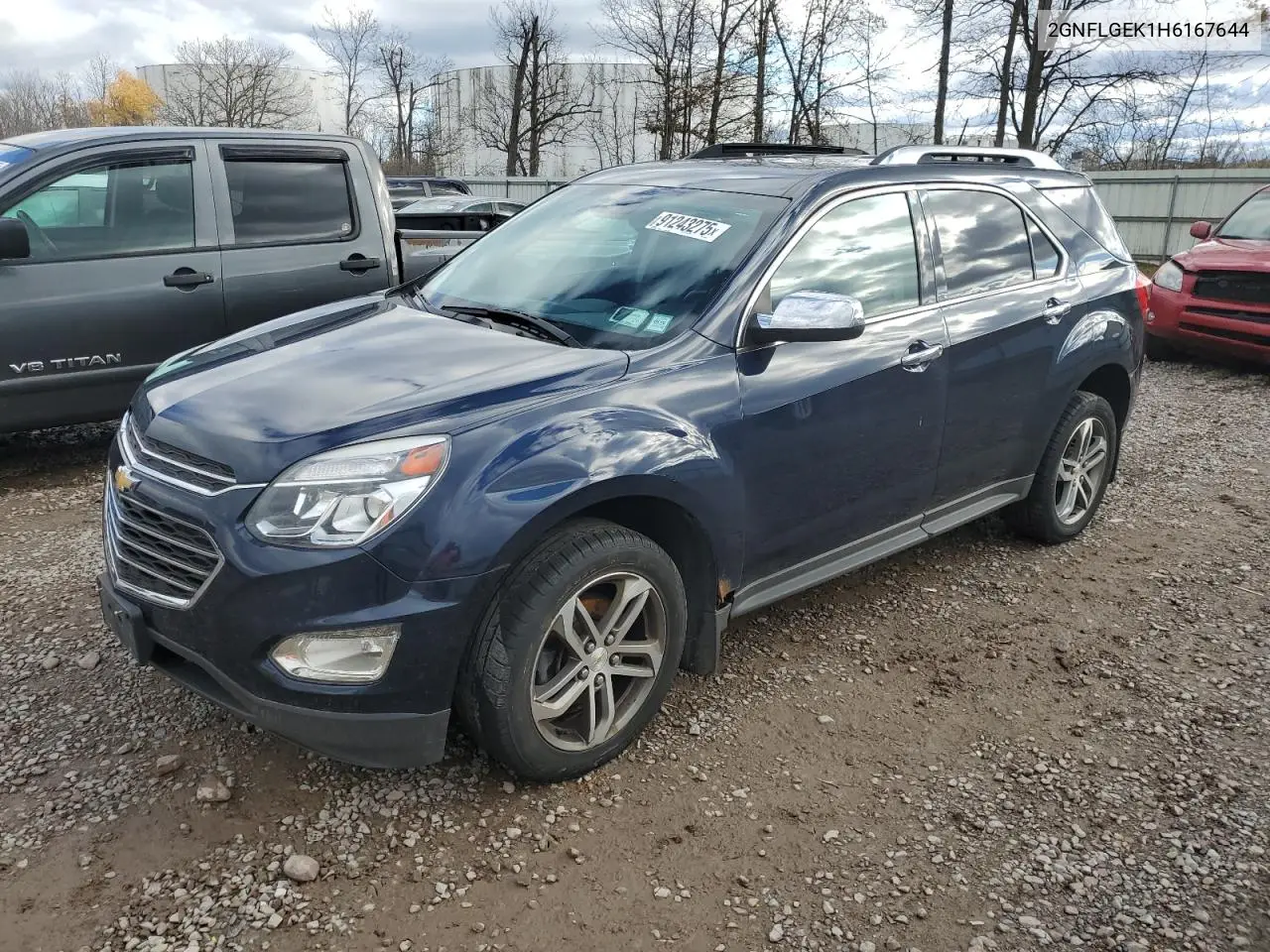2GNFLGEK1H6167644 2017 Chevrolet Equinox Premier