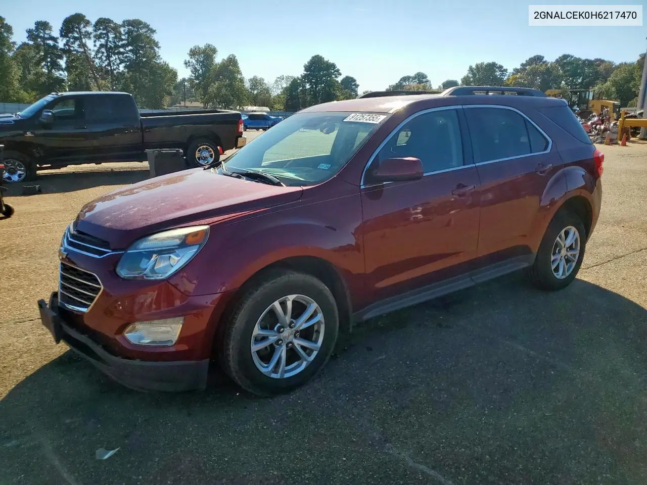 2GNALCEK0H6217470 2017 Chevrolet Equinox Lt