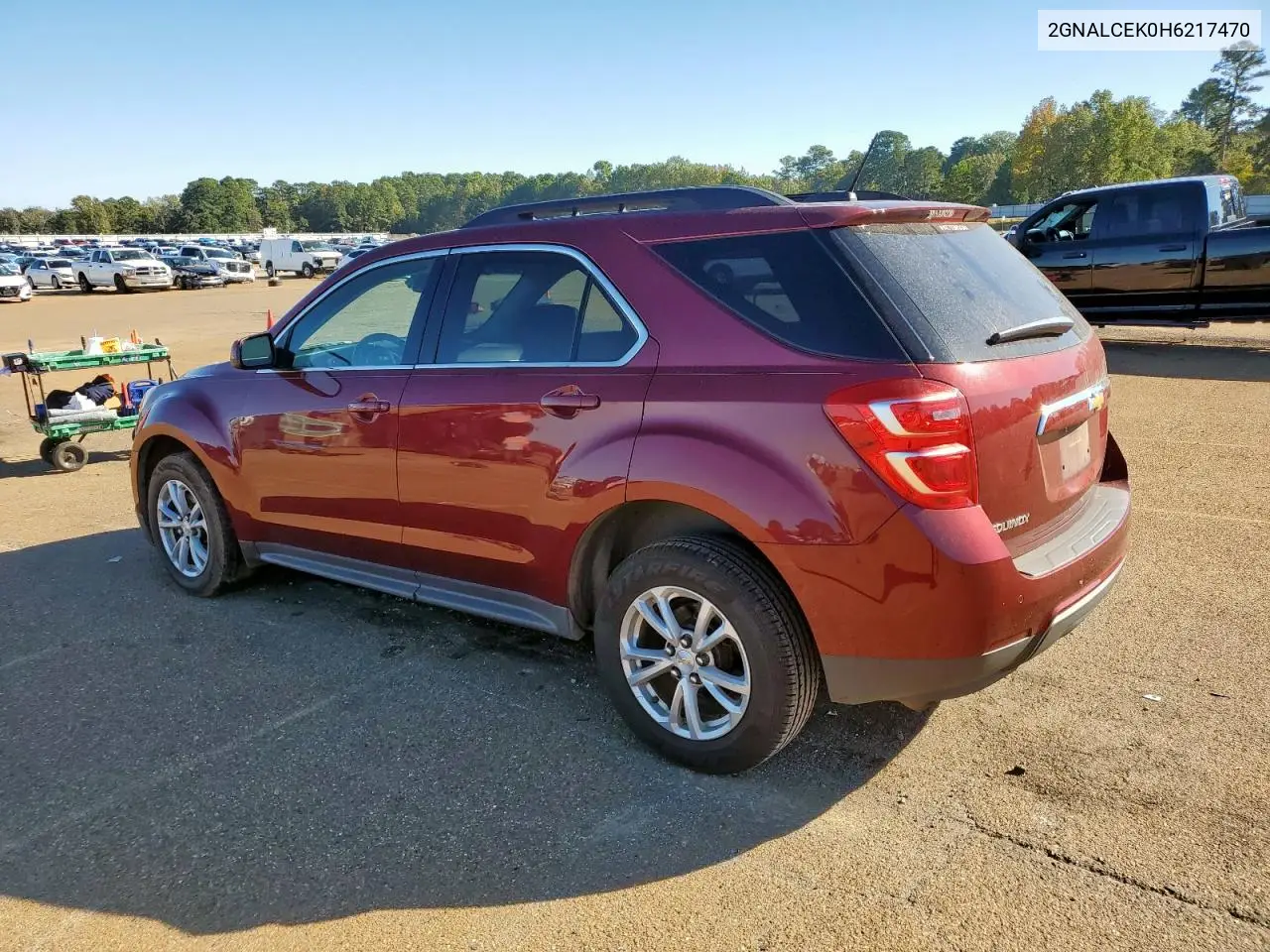 2GNALCEK0H6217470 2017 Chevrolet Equinox Lt