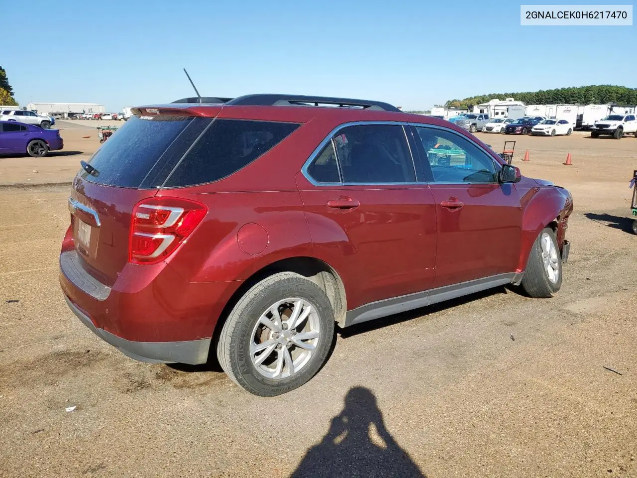 2GNALCEK0H6217470 2017 Chevrolet Equinox Lt