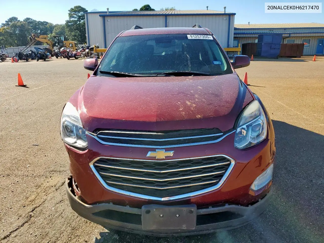 2GNALCEK0H6217470 2017 Chevrolet Equinox Lt