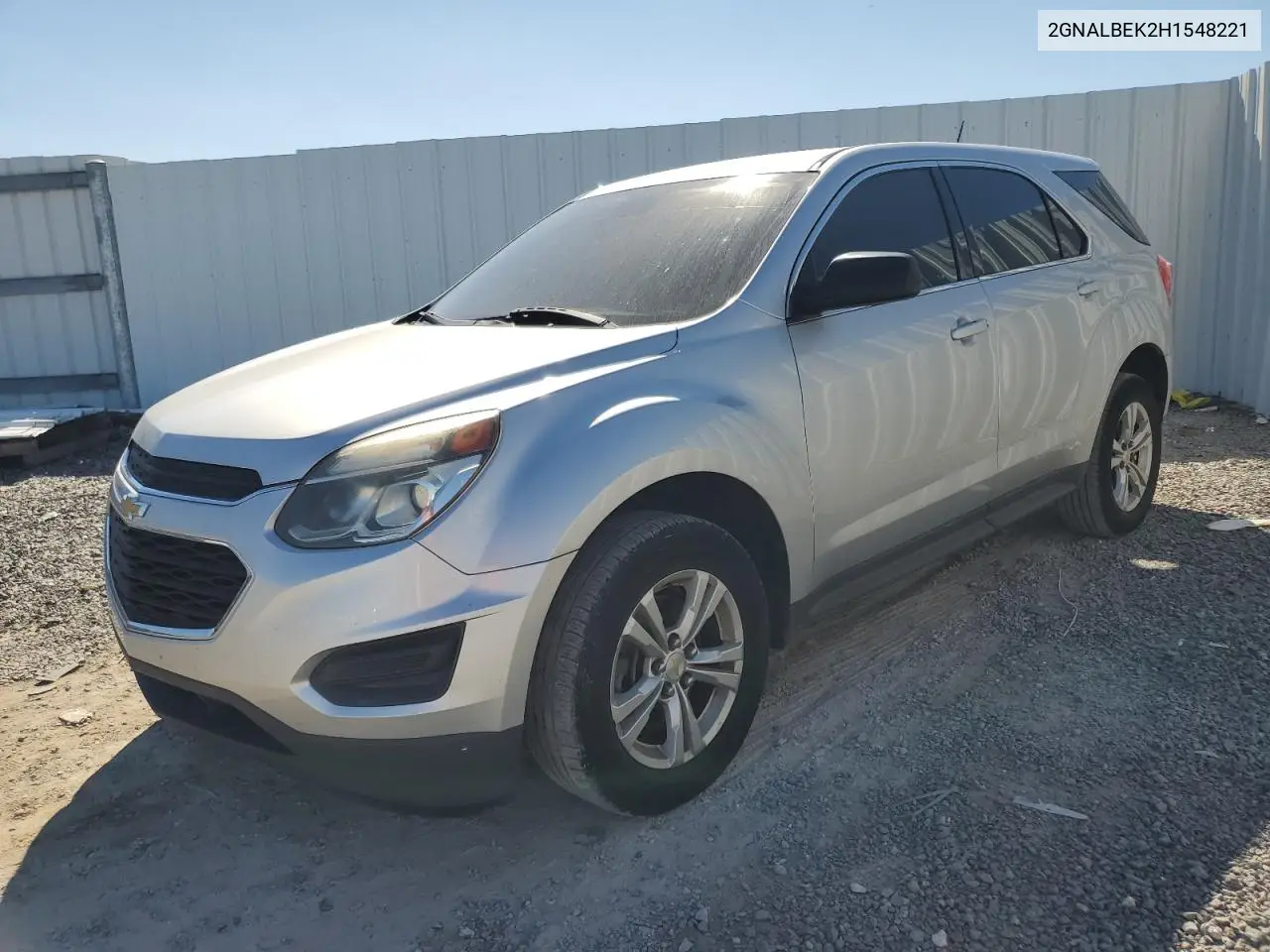 2GNALBEK2H1548221 2017 Chevrolet Equinox Ls