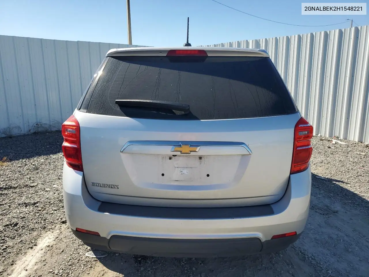 2GNALBEK2H1548221 2017 Chevrolet Equinox Ls