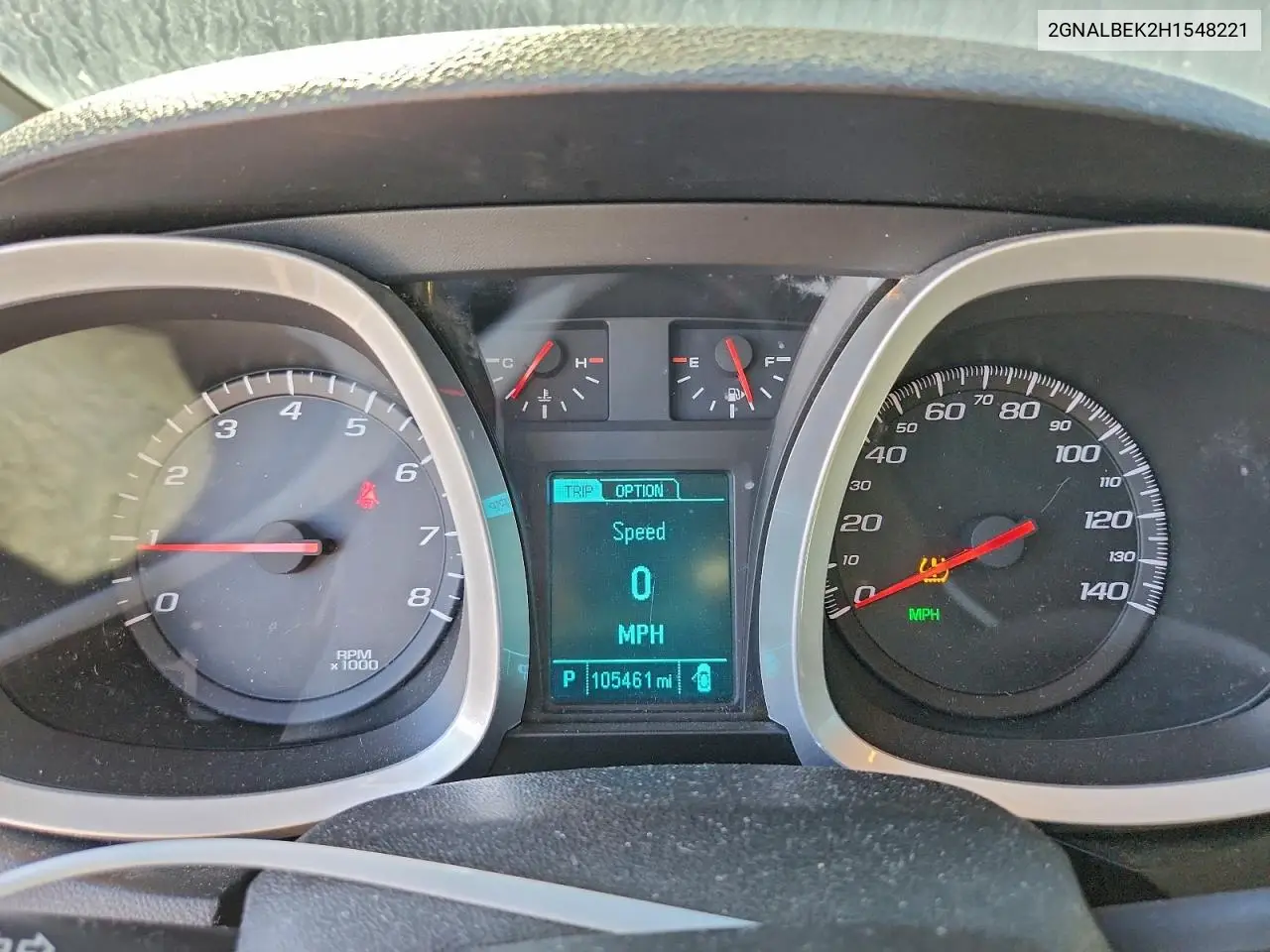 2GNALBEK2H1548221 2017 Chevrolet Equinox Ls