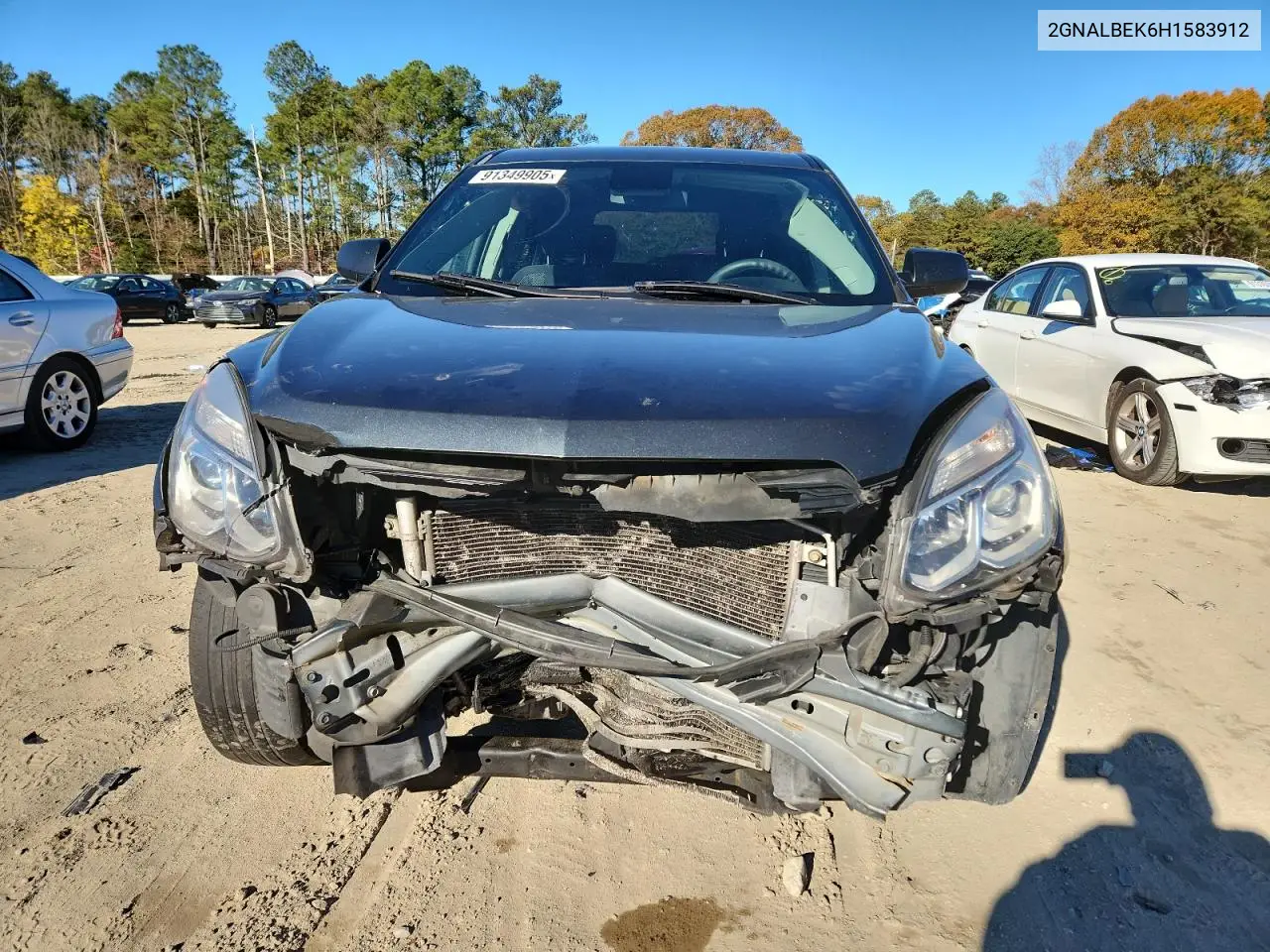 2GNALBEK6H1583912 2017 Chevrolet Equinox Ls