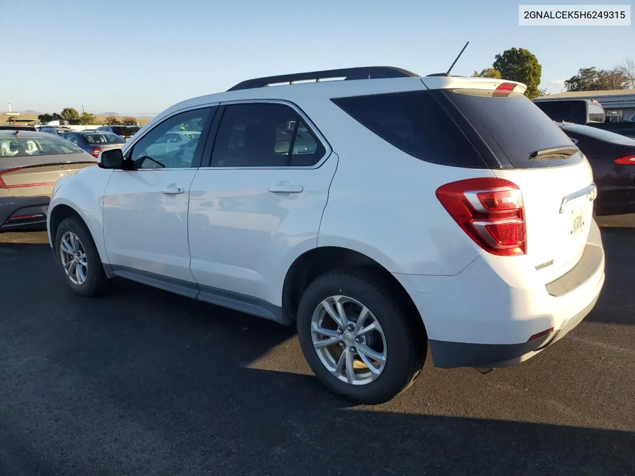 2GNALCEK5H6249315 2017 Chevrolet Equinox Lt