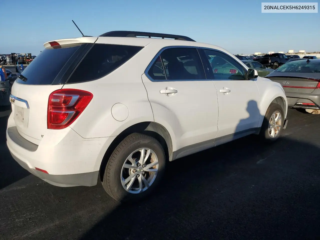 2GNALCEK5H6249315 2017 Chevrolet Equinox Lt