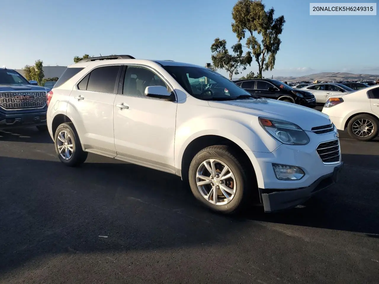 2GNALCEK5H6249315 2017 Chevrolet Equinox Lt