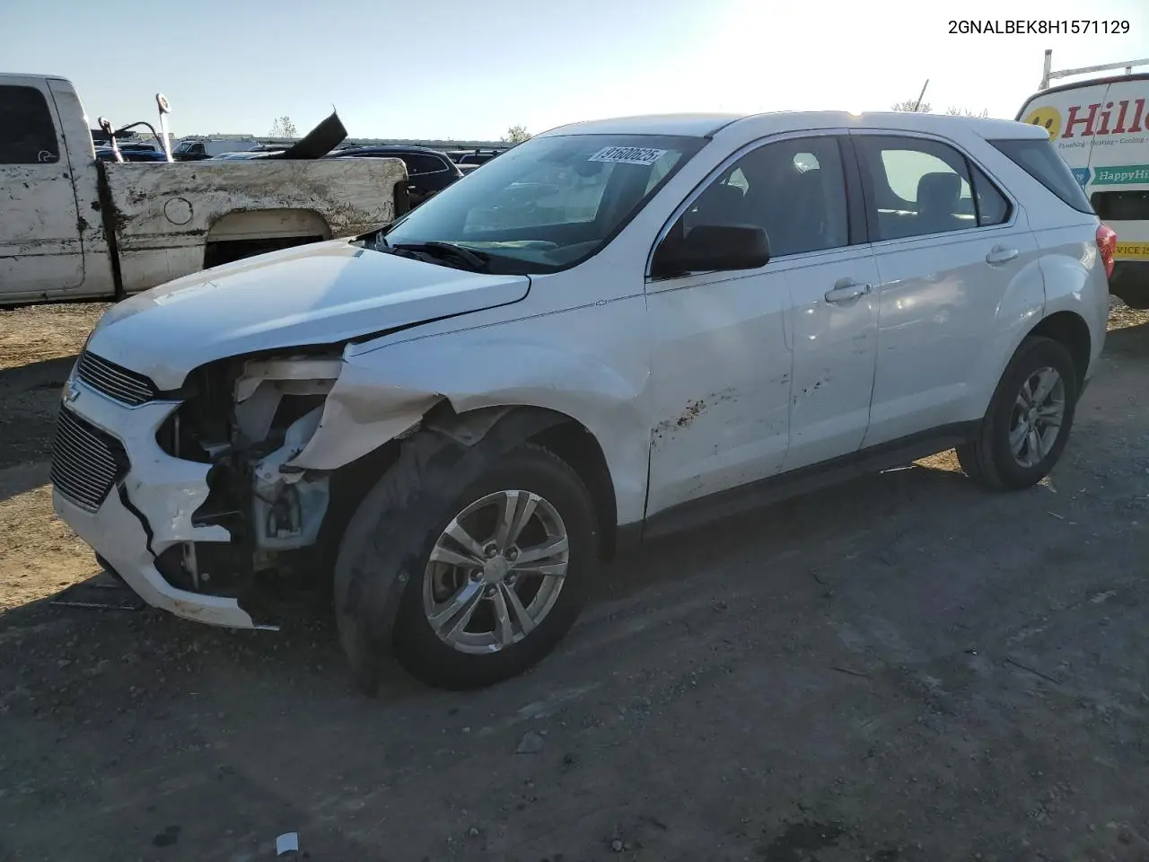 2GNALBEK8H1571129 2017 Chevrolet Equinox Ls