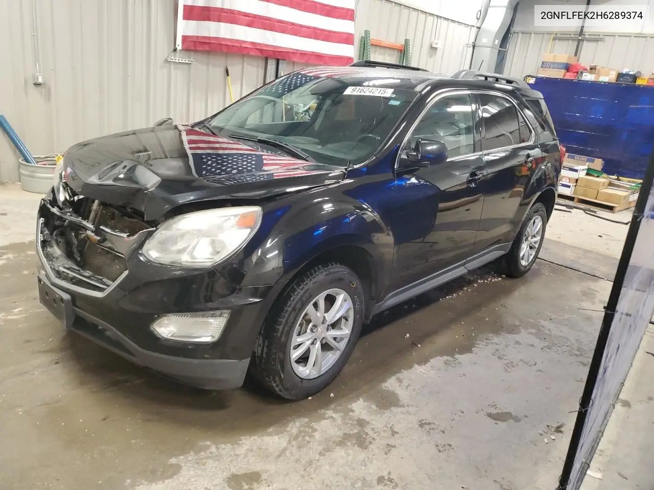 2GNFLFEK2H6289374 2017 Chevrolet Equinox Lt