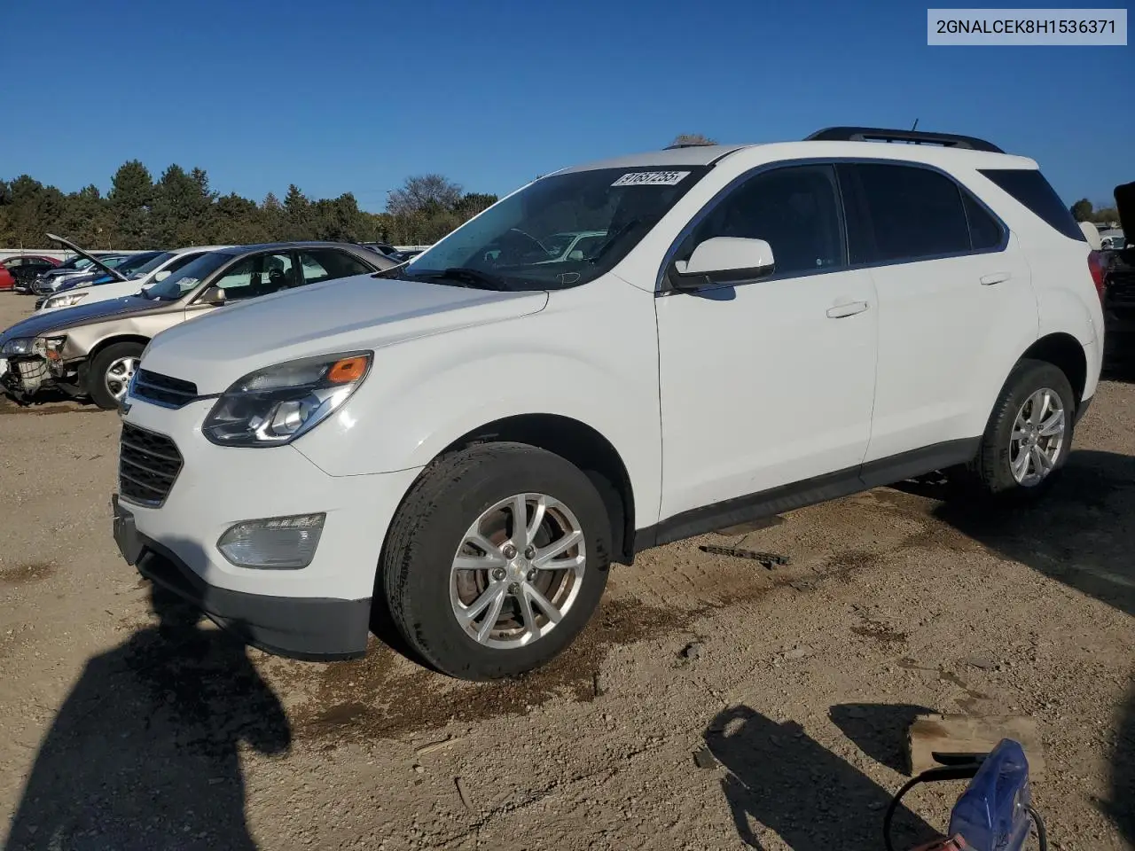 2GNALCEK8H1536371 2017 Chevrolet Equinox Lt