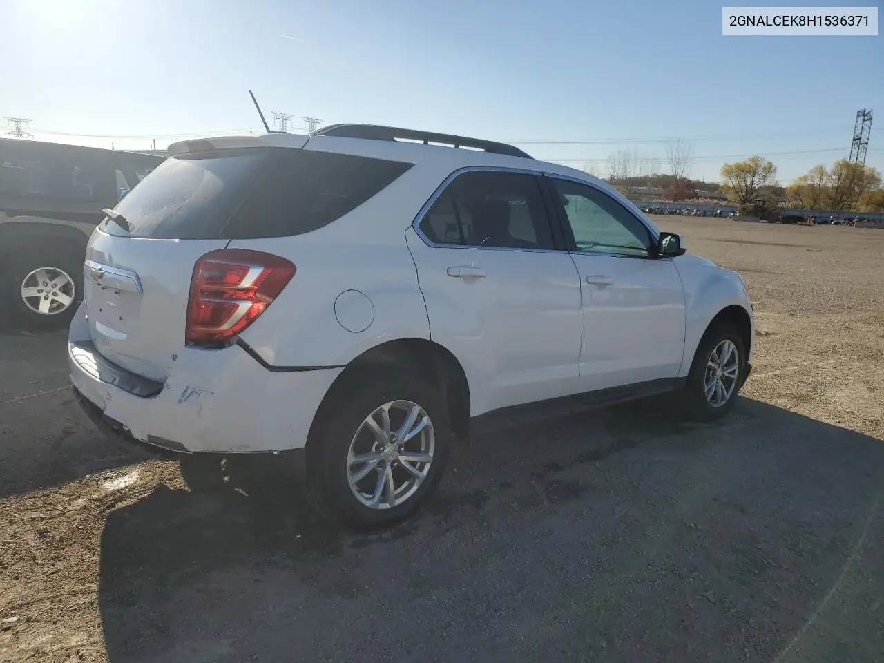 2GNALCEK8H1536371 2017 Chevrolet Equinox Lt