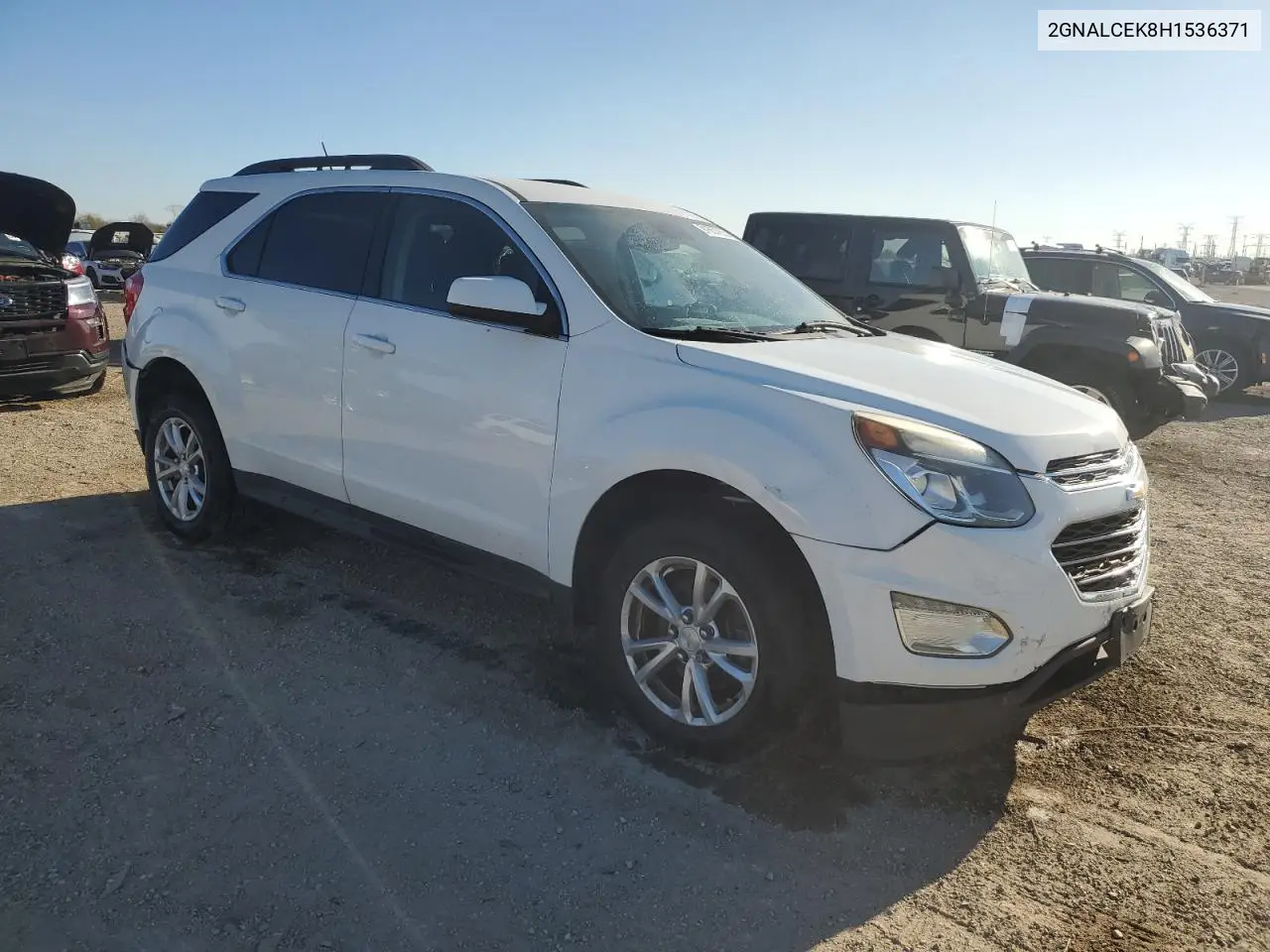 2GNALCEK8H1536371 2017 Chevrolet Equinox Lt