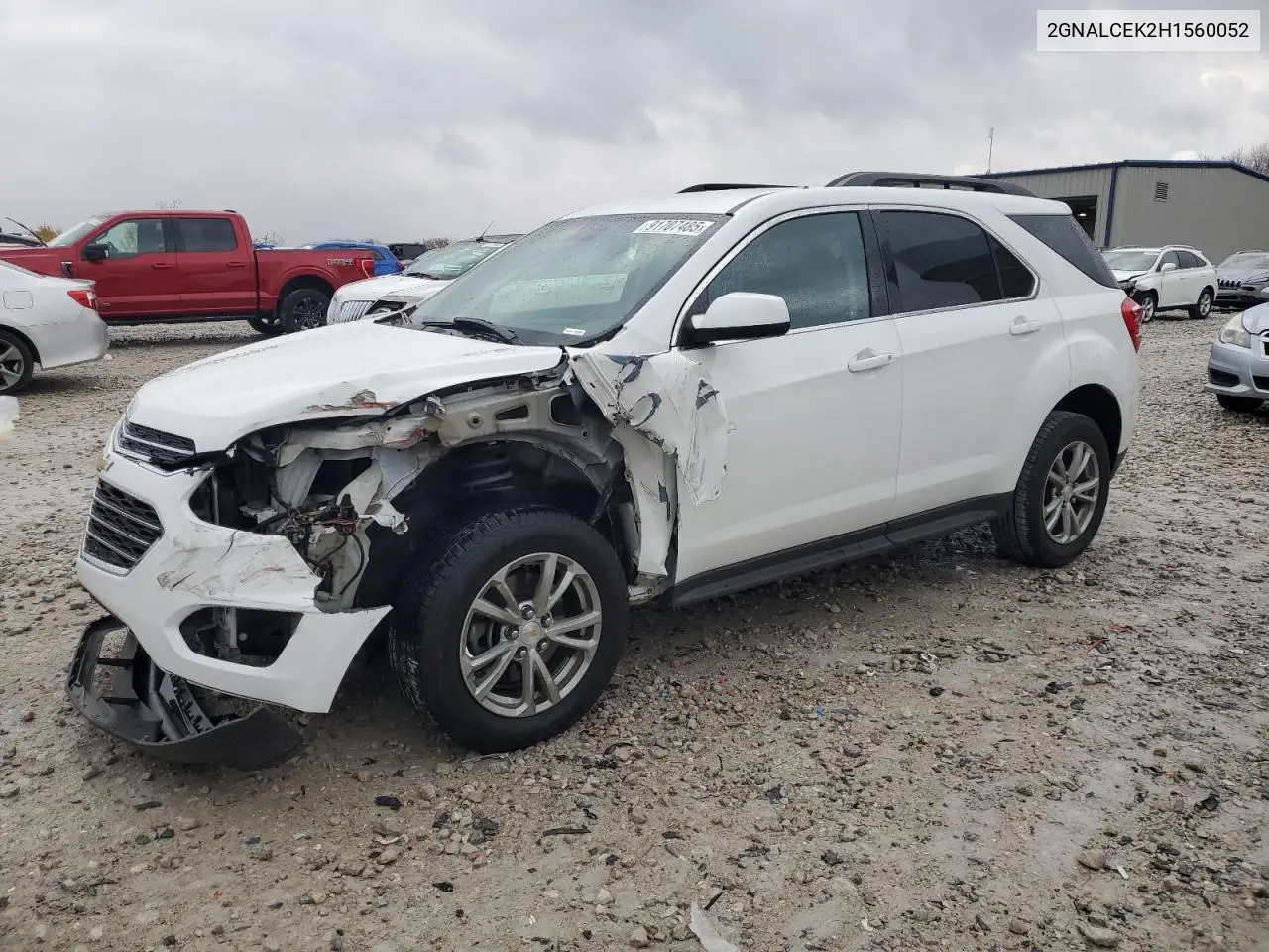 2GNALCEK2H1560052 2017 Chevrolet Equinox Lt