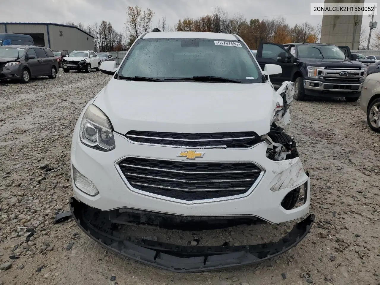 2GNALCEK2H1560052 2017 Chevrolet Equinox Lt