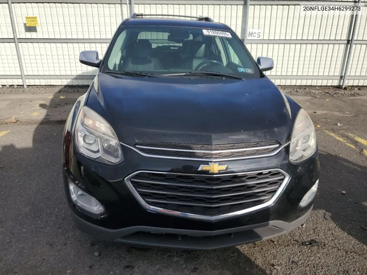 2GNFLGE34H6299273 2017 Chevrolet Equinox Premier