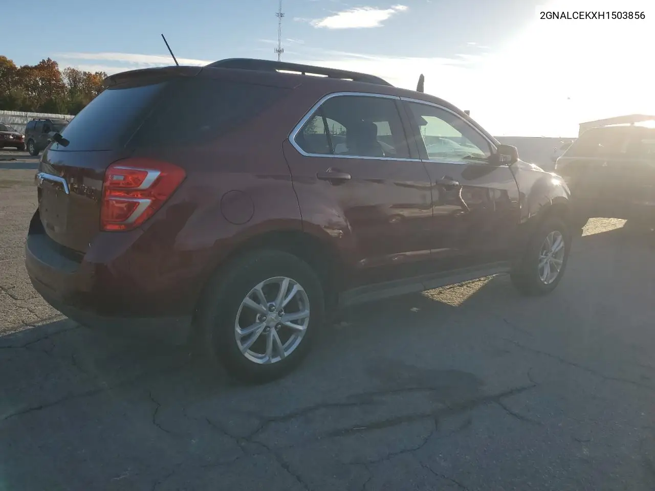 2GNALCEKXH1503856 2017 Chevrolet Equinox Lt