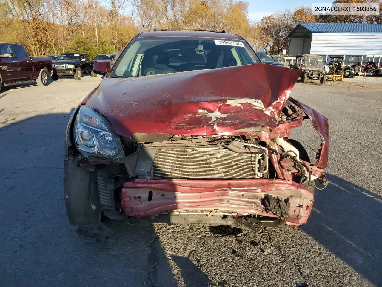 2GNALCEKXH1503856 2017 Chevrolet Equinox Lt