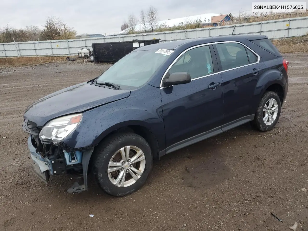 2GNALBEK4H1576005 2017 Chevrolet Equinox Ls