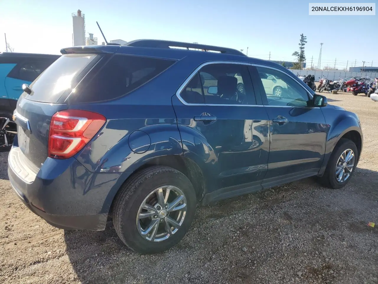 2GNALCEKXH6196904 2017 Chevrolet Equinox Lt