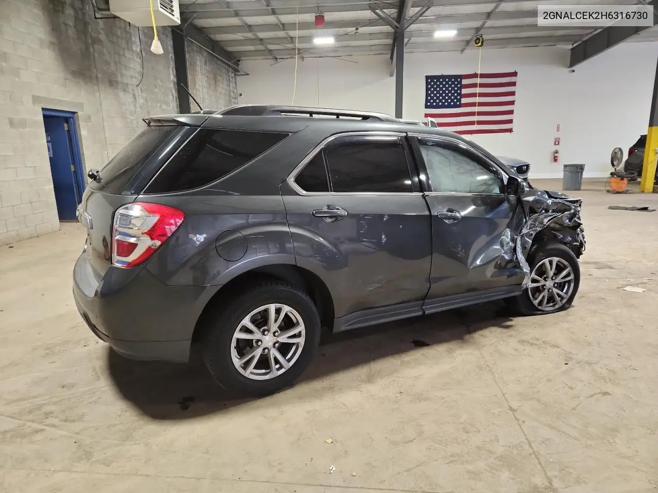 2GNALCEK2H6316730 2017 Chevrolet Equinox Lt