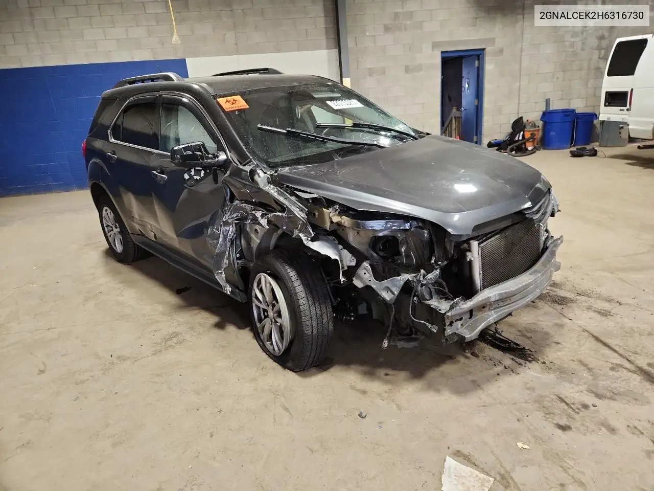 2GNALCEK2H6316730 2017 Chevrolet Equinox Lt