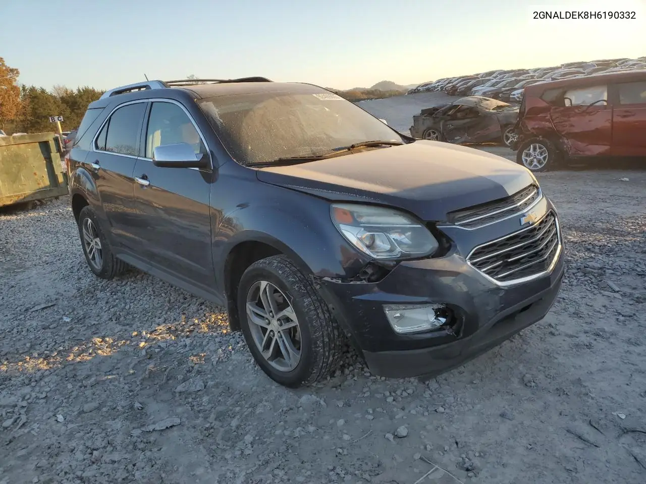 2GNALDEK8H6190332 2017 Chevrolet Equinox Premier