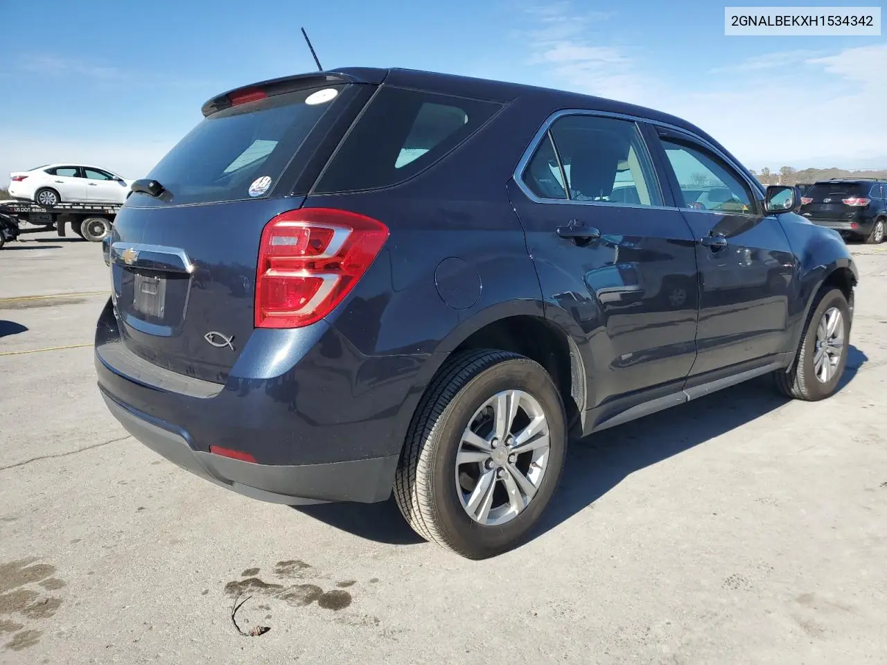 2GNALBEKXH1534342 2017 Chevrolet Equinox Ls