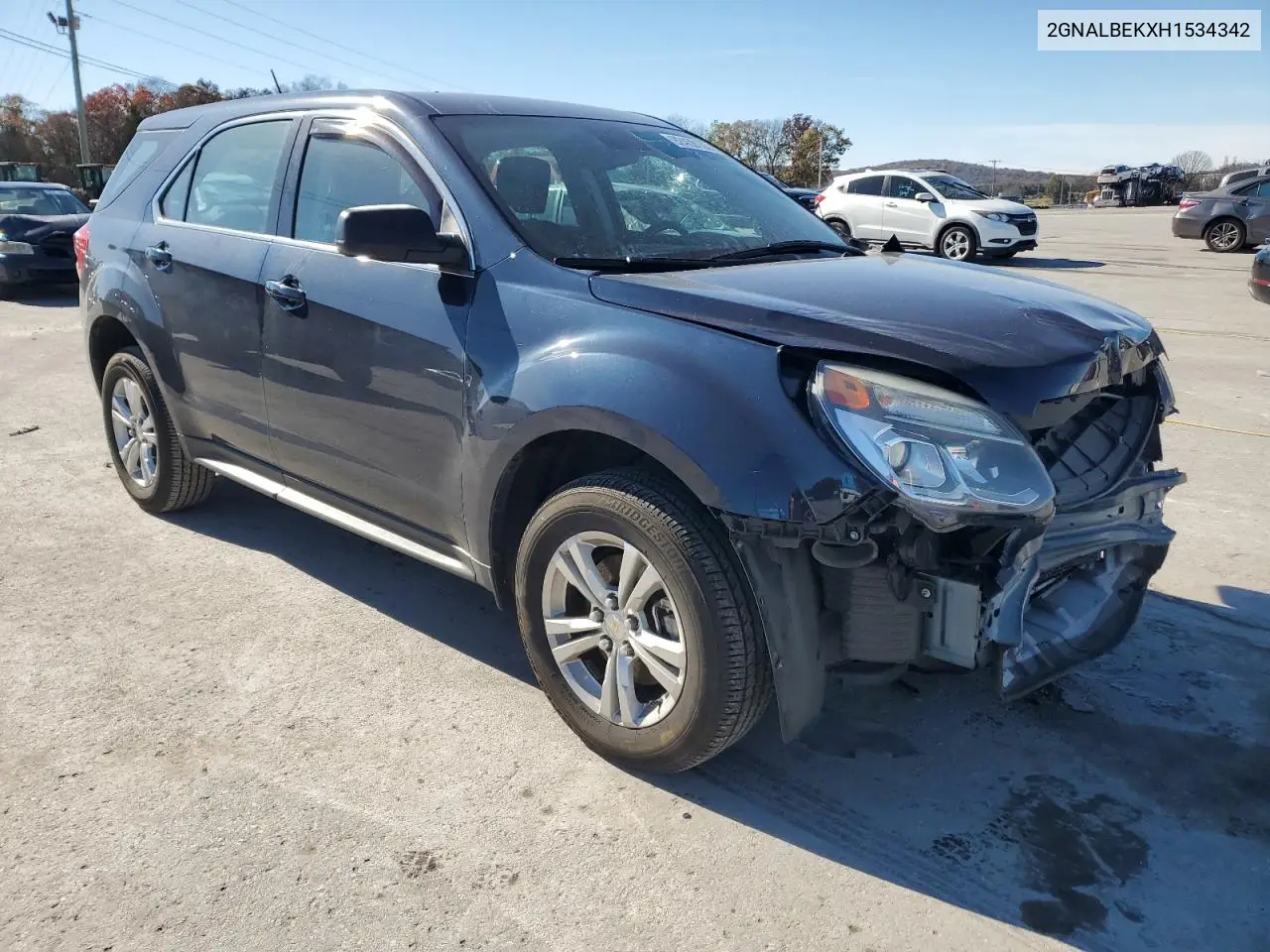 2GNALBEKXH1534342 2017 Chevrolet Equinox Ls