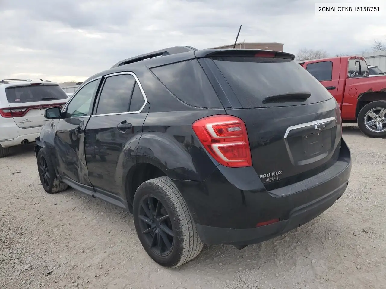 2GNALCEK8H6158751 2017 Chevrolet Equinox Lt