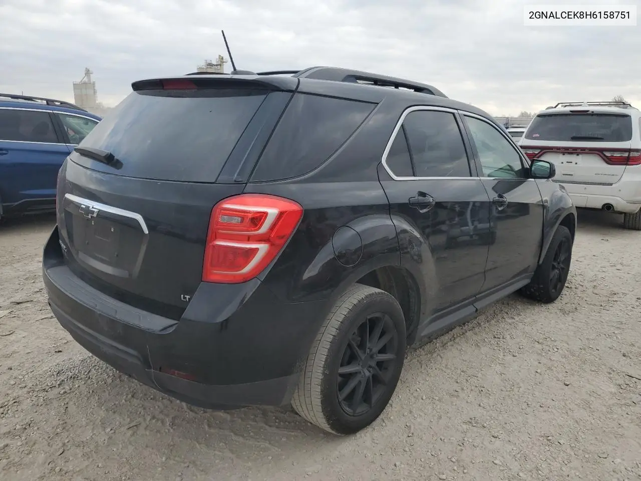 2GNALCEK8H6158751 2017 Chevrolet Equinox Lt