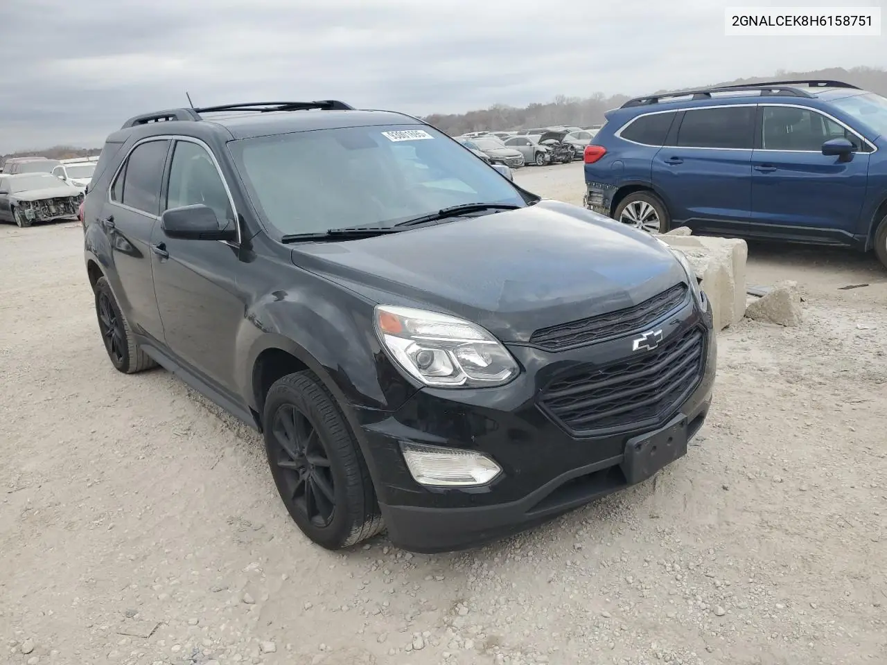2GNALCEK8H6158751 2017 Chevrolet Equinox Lt